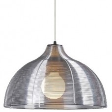 Φωτιστικό Κρεμαστό Μονόφωτο Φ40cm E27 230V Αλουμίνιο 955LIV1/AL